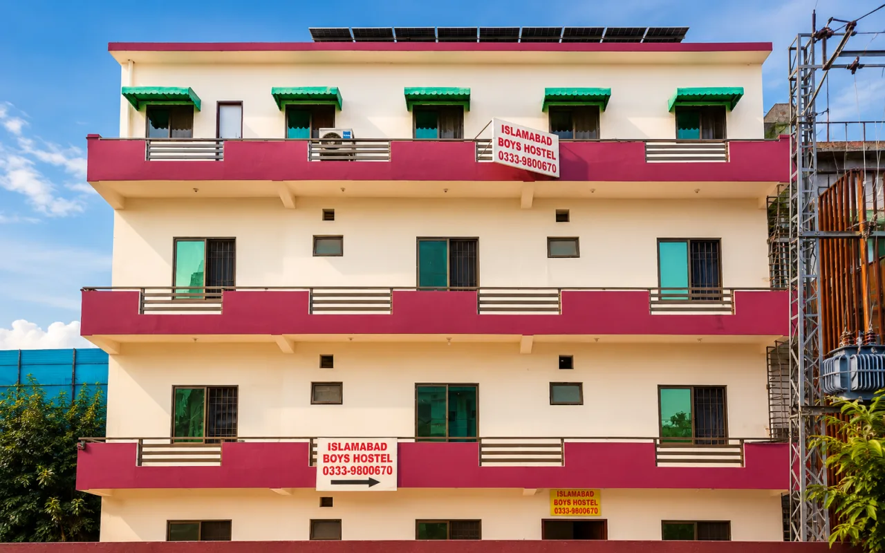 G-11 Shaheen Boys Hostel building exterior in G-11, Islamabad