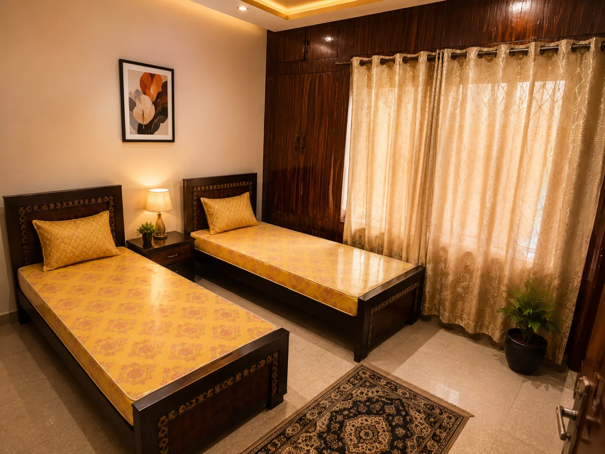I-9/4 Shaheen Boys Hostel 2-seater furnished room in I-9/4, Islamabad