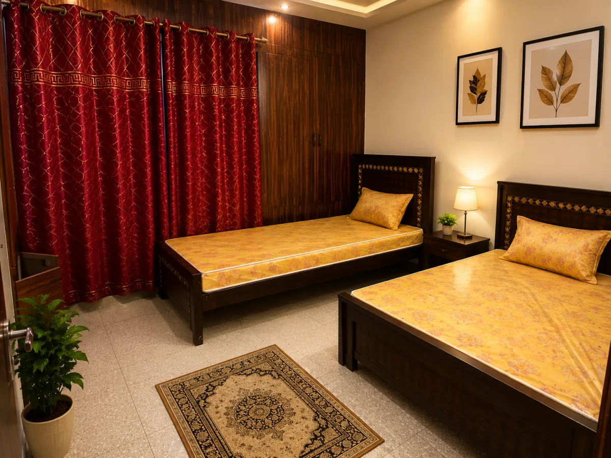 I-9/4 Shaheen Boys Hostel 2-seater furnished room in I-9/4, Islamabad