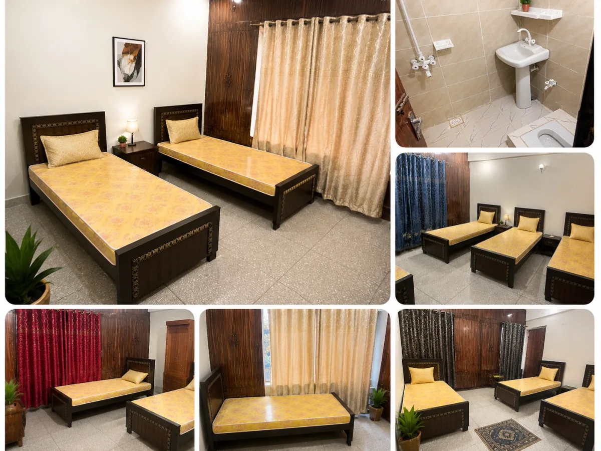 I-9/4 Shaheen Boys Hostel rooms and facilities in I-9/4, Islamabad