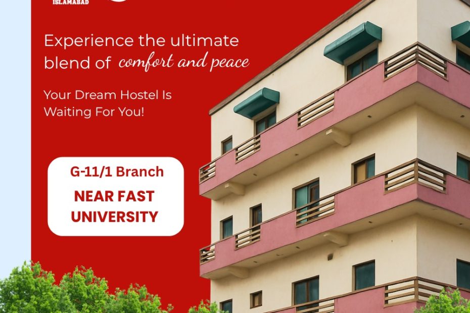 Hostel Near Fast University Islamabad G11/1