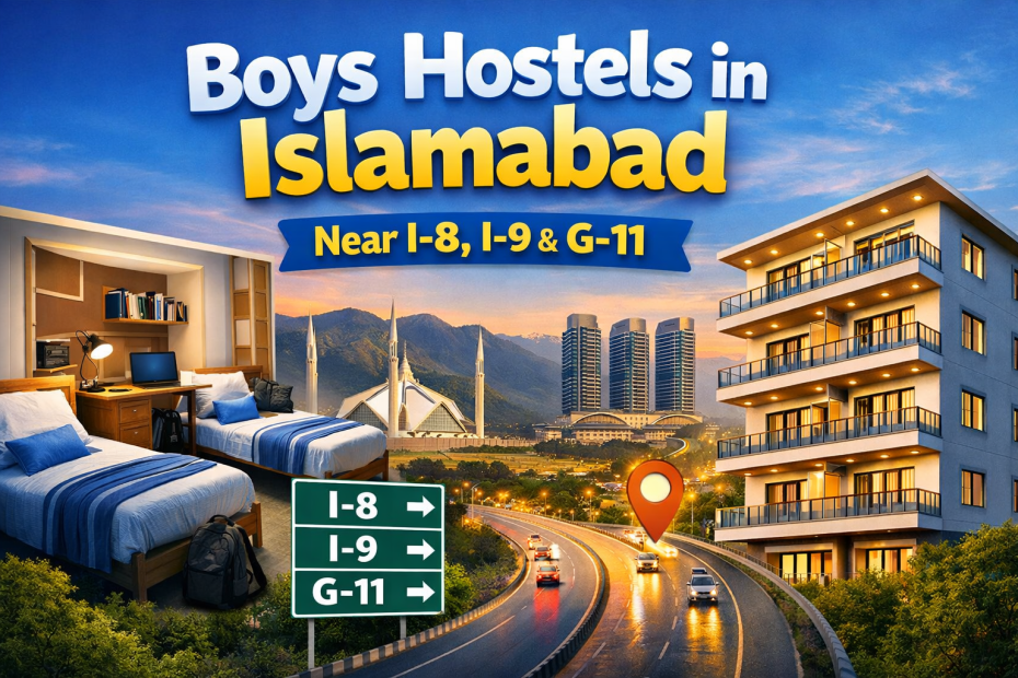 Boys Hostels in Islamabad Near I-8, I-9 & G-11