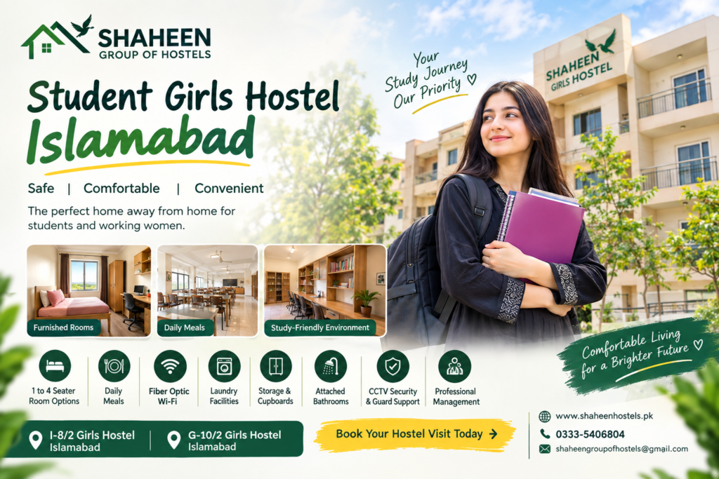 Student Girls Hostel Islamabad